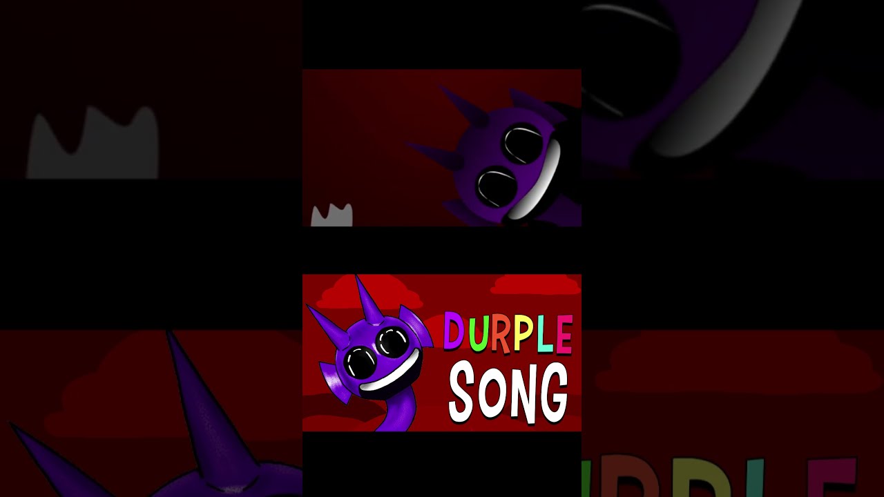 Sprunki PURPLE DURPLE Phase 3 Song Animated Music Video