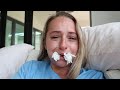 i got my wisdom teeth out. *vlog* *send help*