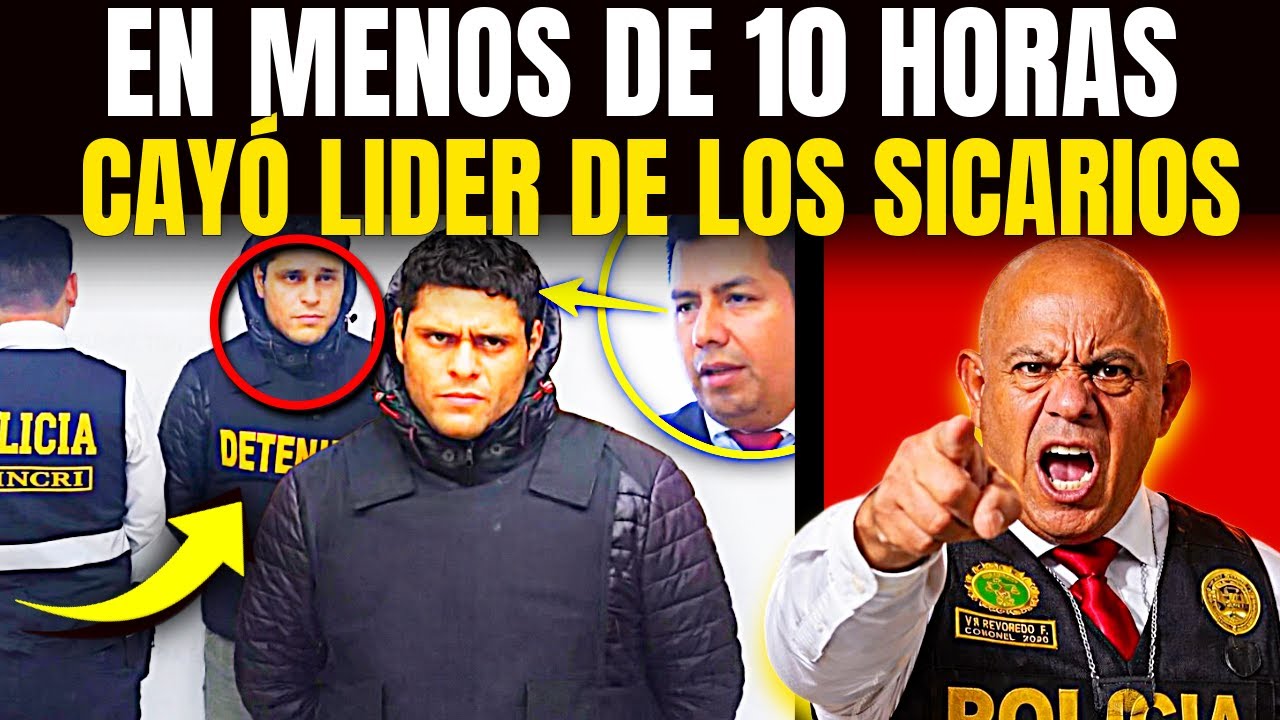 🚨PNP CAZA al CABEZILLA de los “DESPRECIABLES DEL ANTI TREN” DESPUÉS del ASESINATO en Lima 💀