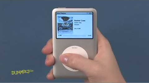 How to Play Music on Your iPod Classic and iPod Nano For Dummies