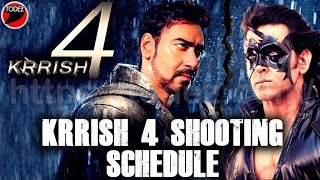 Krrish 4 Shooting Schedule | Hrithik Roshan | Ajay Devgn | Rakesh Roshan | Action Movie