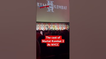 NYCC 2025: the cast of Mortal Kombat!