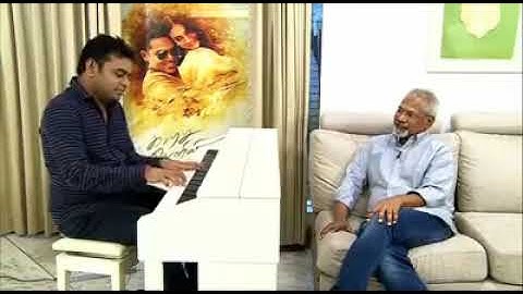 A R Rahman plays Chinna Chinna Aasai in Piano for Mani Ratnam