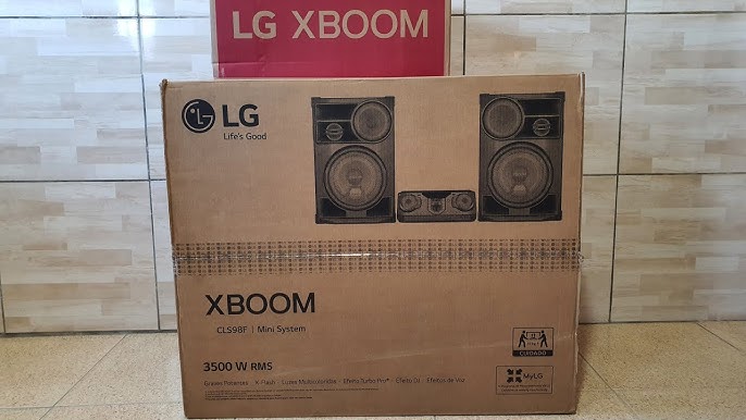 LG Equipo de sonido de 3500W de potencia LG XBOOM La Bestia de alta  potencia para