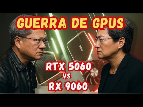 💥GPU WAR: RX 9060 XT vs RTX 5060 Is an 8 GB GPU Worth It? 🤔 | Miguel PE