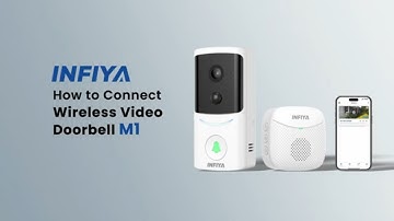 How to connect your INFIYA M1 wireless video doorbell camera
