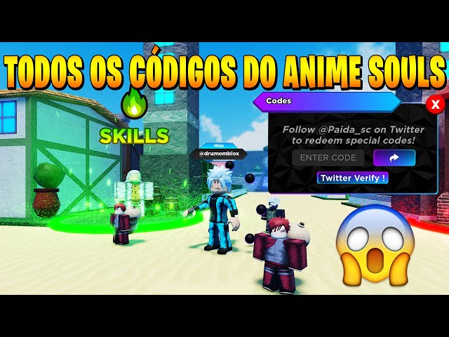 Code Anime Souls Simulator mới nhất 10/2023 cập nhật liên tục