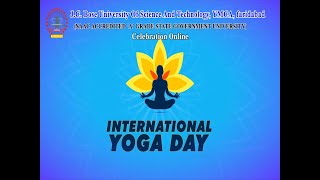 #YOG - Online Celebration Of International Yoga Day 2020.