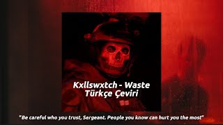 Kxllswxtch - Waste Slowed Türkçe Çeviri (Lyrics Video) | Sensei #slowed #reverb #ghost Resimi