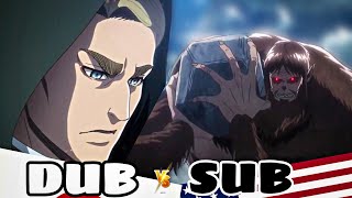 BATTLE FOR SHIGANSHINA BEGINS DUB vs SUB