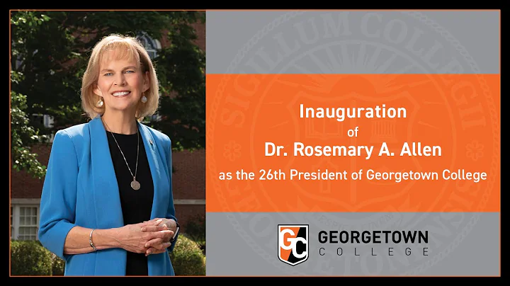 The Inauguration of Rosemary Allen, GC's 26th Pres...