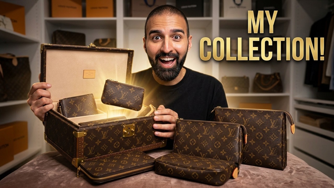 LOUIS VUITTON - MY WHOLE MONOGRAM CANVAS COLLECTION!! POUCHES