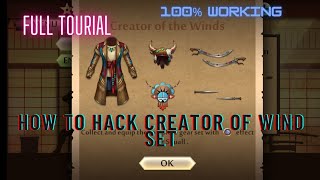 Shadow Fight 2 how to hack the creator of the wind set screenshot 3