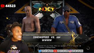 Ishowspeed fight EDP in wwe NXT