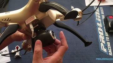 Racing2Learn: Syma X8HW FPV RC Drone $65 Budget DJI Phantom Camera Install and Propeller Confusion