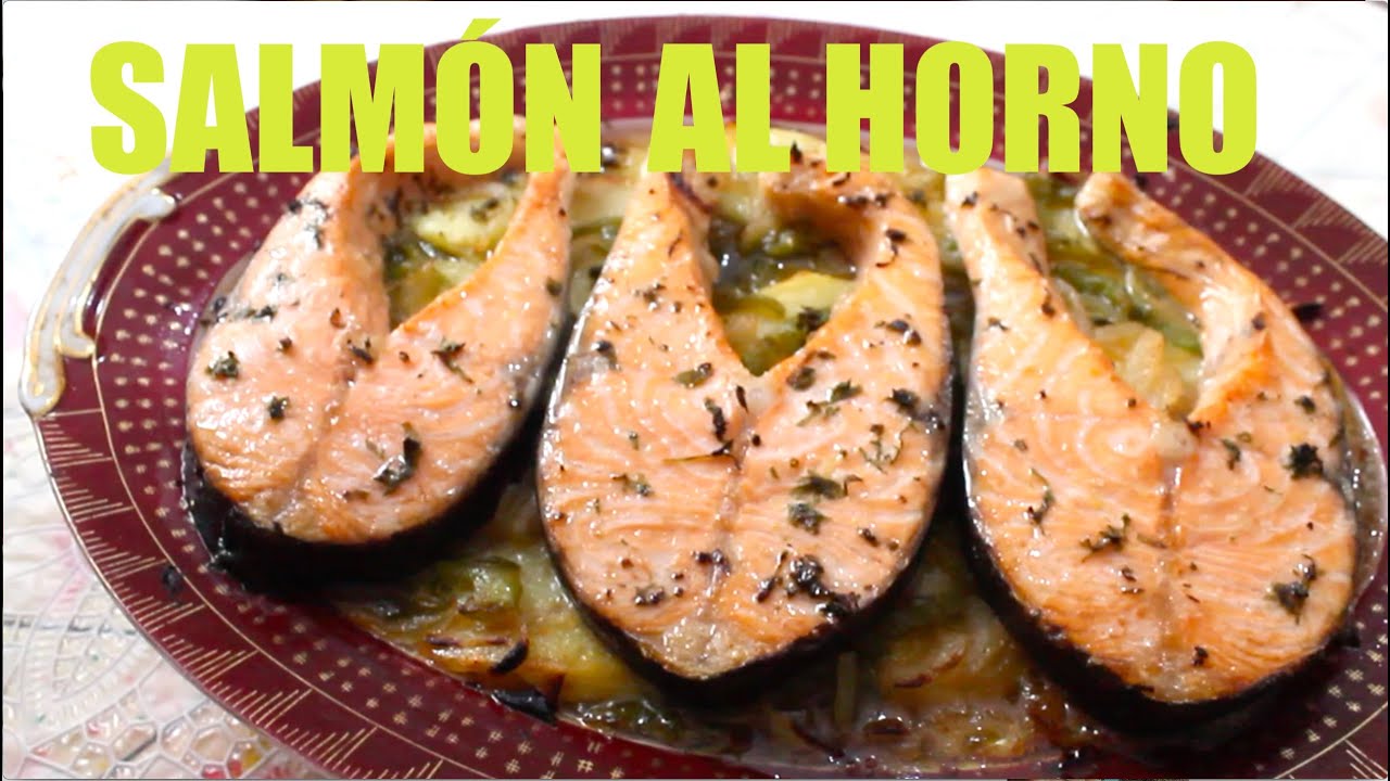 Cómo preparar un salmón al horno