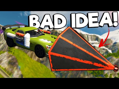 Putting RAM PLOW on a DODGE VIPER is a Bad Idea! - BeamNG Gameplay & Crashes (Police Escape)