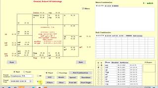 Nadi & Predictive astrology software demo | Tamil & English language | பலன் கூறும் மென்பொருள் screenshot 2