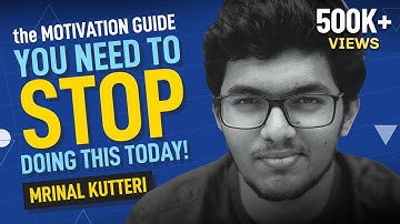The ONLY Way To Stop Procrastinating | NEET AIR 1 Mrinal Kutteri | AIIMS Delhi