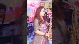 Jiska Mujhe Tha Intezardonshortsaxophone mohini Saxophonistvirallady Saxophonist