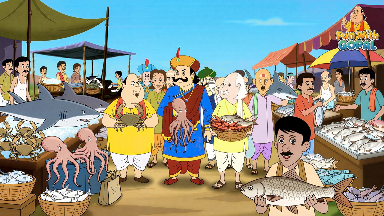 মাছের বাজারে ধামাল! গোপাল দাদা ও রাজার বড় কেনাকাটা | Gopal Bhar | New Episode 2025