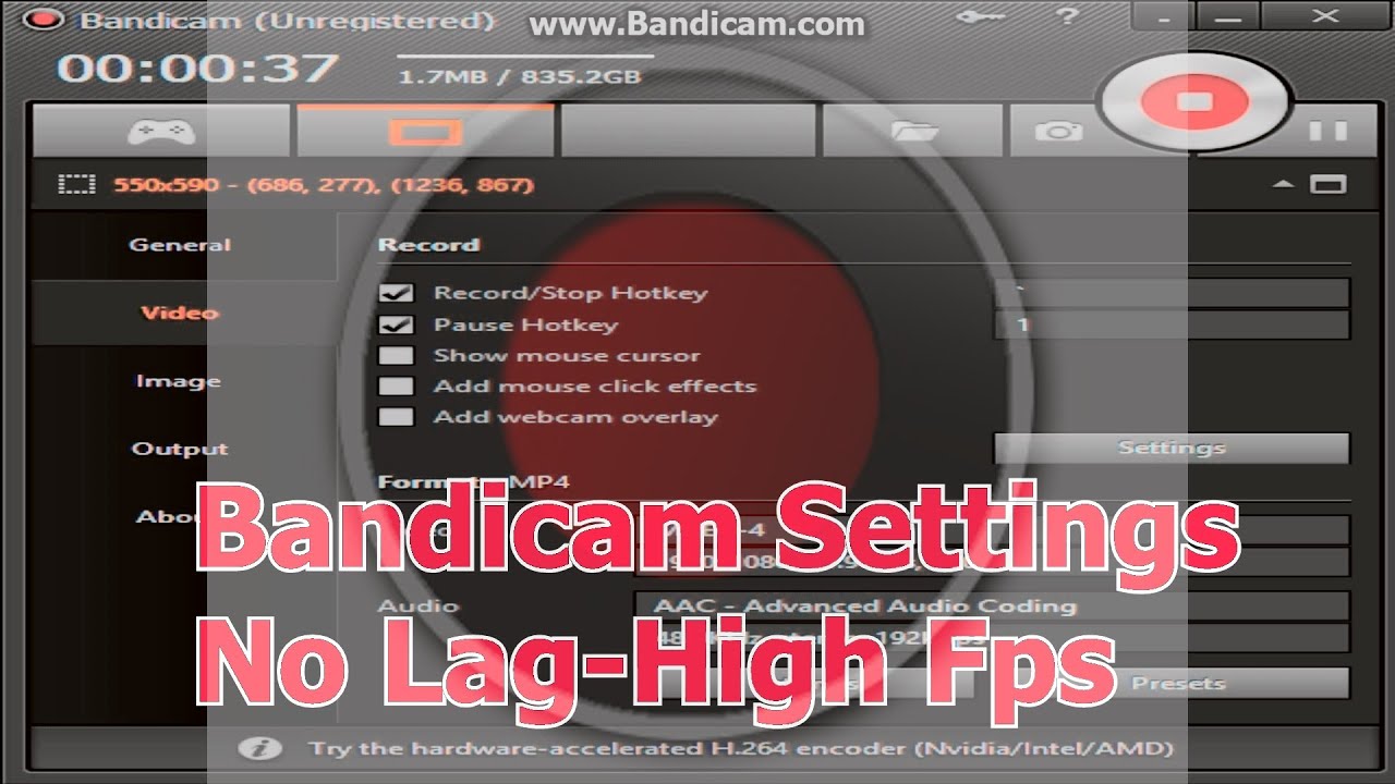 bandicam no audio recording