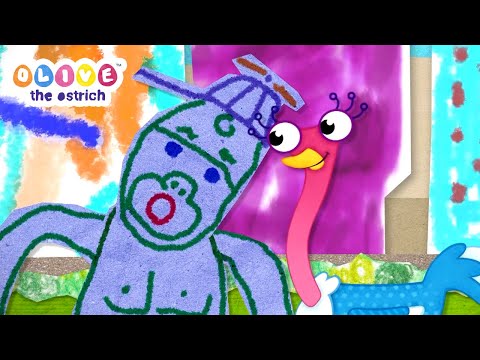 Olive the Ostrich