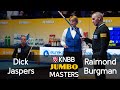 3-Cushion KNBB Jumbo Masters 2021 - Qualification - Dick Jaspers vs Raimond Burgman