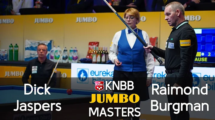 3-Cushion KNBB Jumbo Masters 2021 - Qualification - Dick Jaspers vs Raimond Burgman