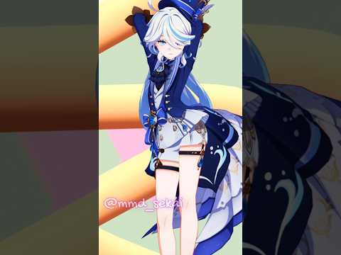 [MMD 原神] Furina (芙宁娜/フリーナ)-The Metal Sheet-Genshin Impact