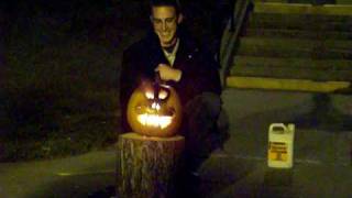 Flaming pumpkin of doom