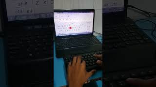 100+ ki typing speed 😱। #typing #shorts #youtubeshorts #ytshorts #viral #nitcomputer #trending #nit