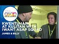 Backstage Kulitan with Billy Crawford and James Reid | iWant ASAP Highlights