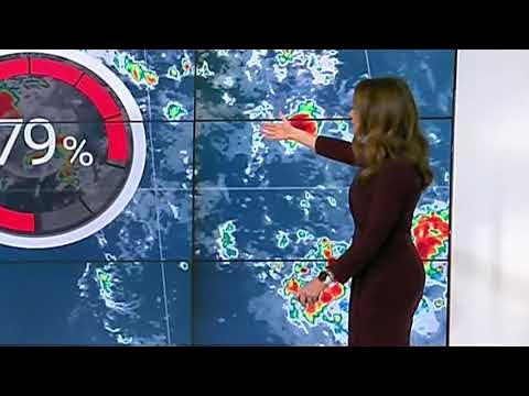 Molly McCollum - The Weather Channel - 082721 Purple Dress - Easy On