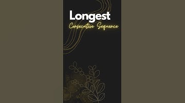 Longest Consecutive Sequence - Leetcode 128 - Python