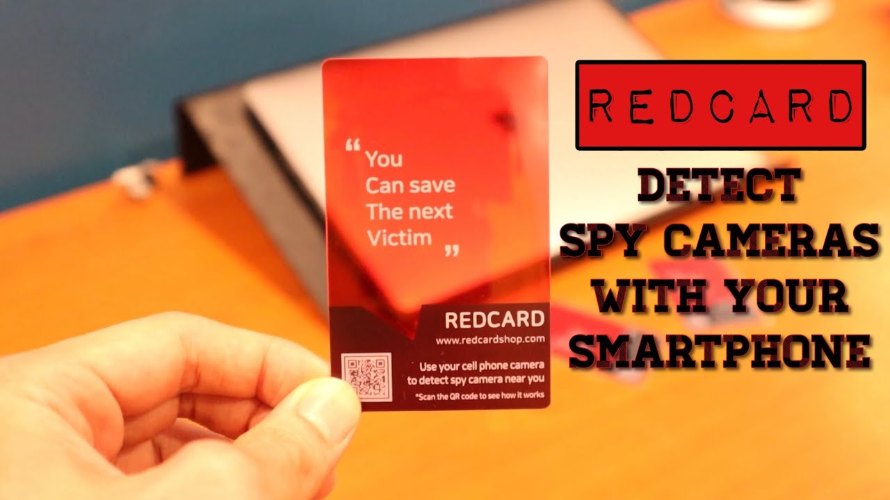 Detect Spy Cameras With Your Smartphone!  REDCARD