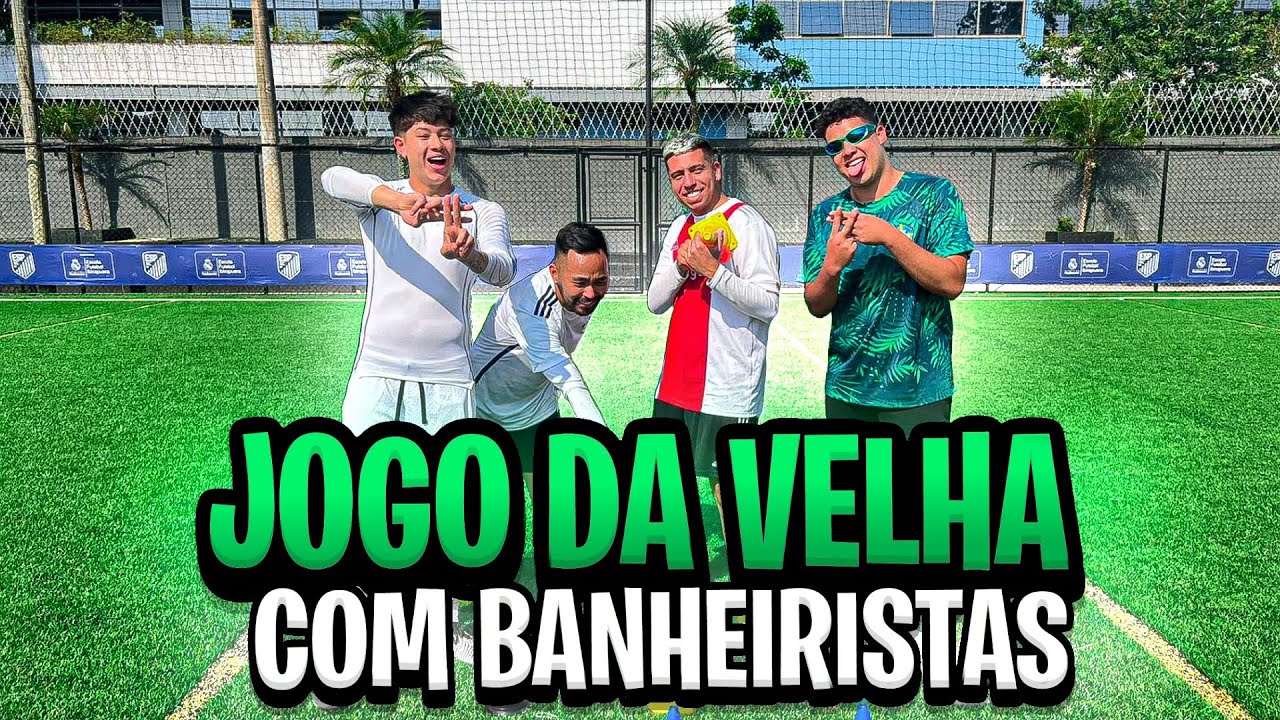 DESAFIO JOGO DA VELHA DE FUTEBOL! *FEZ O GOL ESCREVE* 