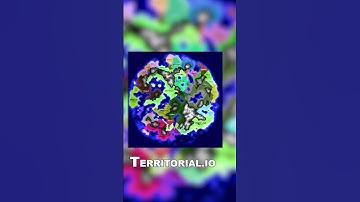 Free For All Cliffs Map Territorial.io Timelapse #Shorts