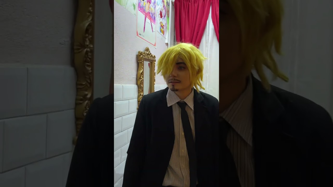 Sanji invadiu o banheiro feminino 🧐 #sanji #onepiece