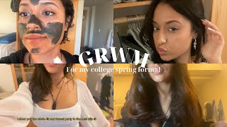Grwm: College Spring Formal Edition