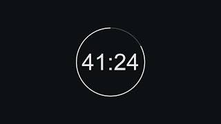 50 Minute Timer | Deep Focus | Minimal Dark Mode | No Music