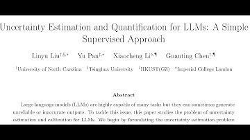 [QA] Uncertainty Estimation and Quantification for LLMs: A Simple Supervised Approach