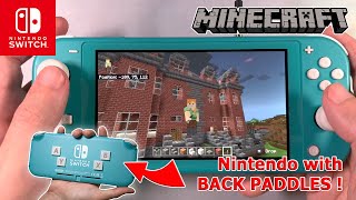Minecraft on the Nintnedo Switch Lite - Build English Home part #6