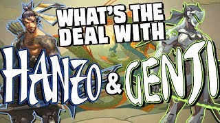 What's the deal with Hanzo & Genji? || Character design & lore discussion