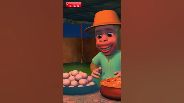 Bandar Mama Pahan Pajama | Hindi Rhymes | Infobells