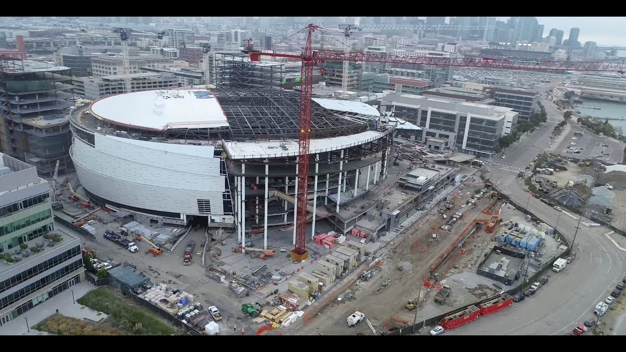 Chase Center 14 Months Away From Golden State Warriors Nba Basketball Youtube