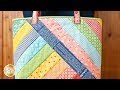 Quilt-As-You-Go Alexandra Tote Bag | A Shabby Fabrics Tutorial