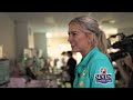 The commbank matildas charli grant visits the royal hospital for women