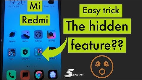 The hidden feature of MI redmi phones || Tutorial || Colour inversion || The stimulator
