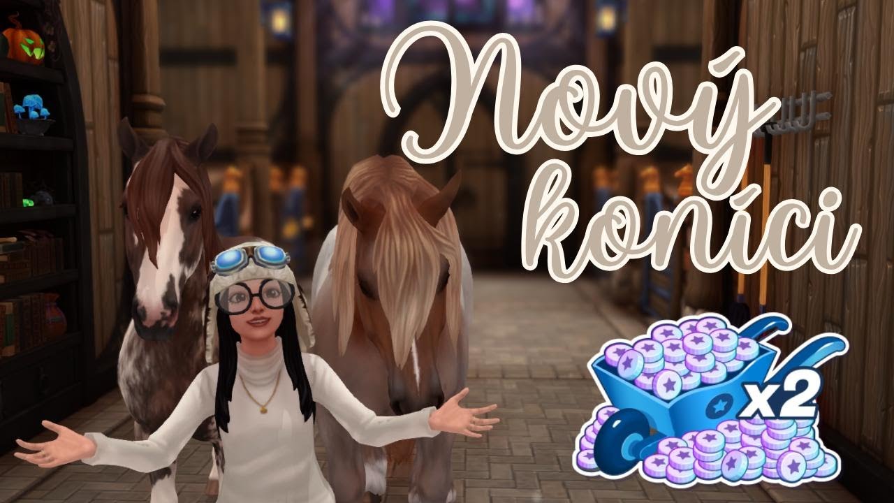 NOVÝ KONÍCI VE STÁJI??😱 Star Stable Online CZ